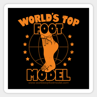 World's Top Foot Model Magnet